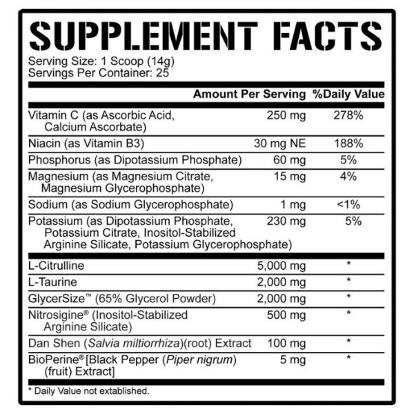 Full AF Nitric Oxide Booster